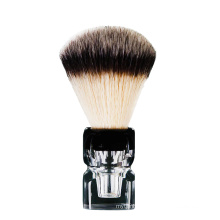 Vegan friendly synthetic shaving brush